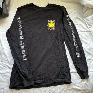 Teen RVCA long sleeve shirt, size small